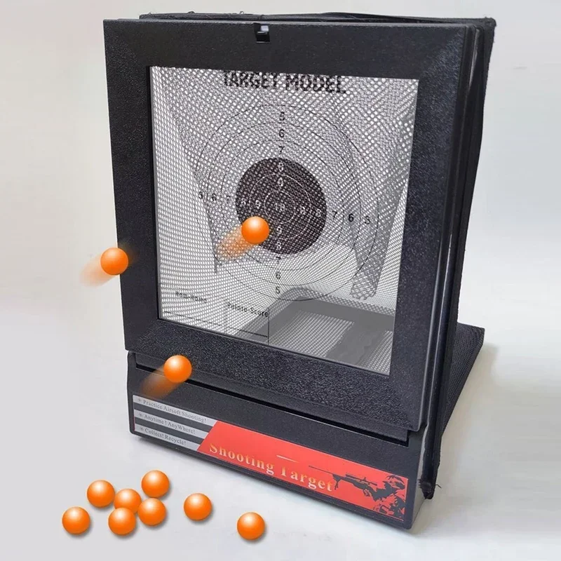 Target Box Shooting Net Cloth Metal Adult Target Practice Paper Targets Slingshot Collection Slingshot Box CSGO Recycling Target