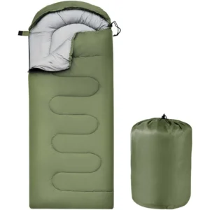 Portable waterproof camping sleeping bag, suitable for all seasons, can be used in both cold weather and warm environments.