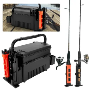 Large Fishing Box Organizer 11L Double Layer Multi-function Thickening Storage Box Portable Fishing Accessories Tackle Box Pesca