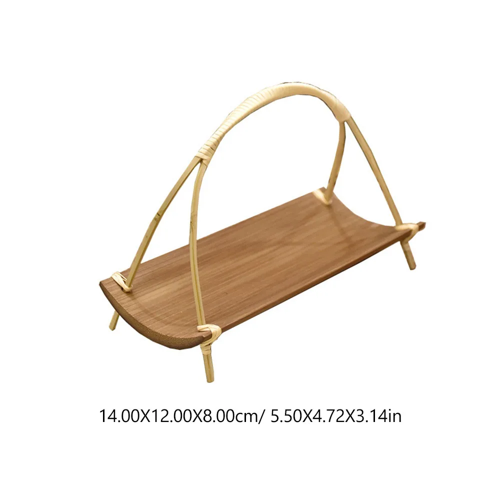 Creative Wooden Tea Tray Serving Table Plate Snacks Food Storage Dish for Home Fruit Dishes Saucer Tray Dessert Serving Tray - Image 6