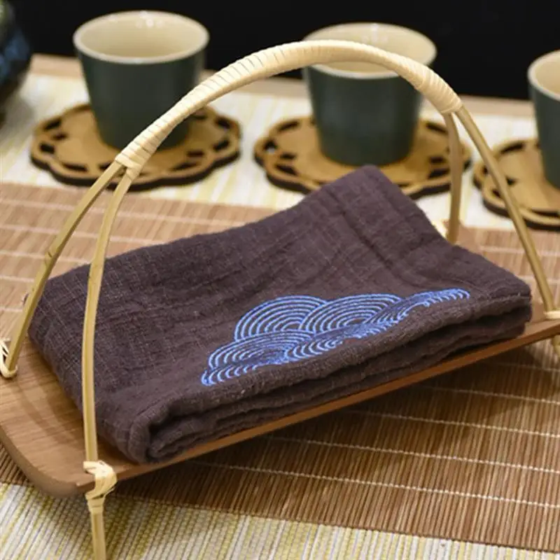 Creative Wooden Tea Tray Serving Table Plate Snacks Food Storage Dish for Home Fruit Dishes Saucer Tray Dessert Serving Tray - Image 3