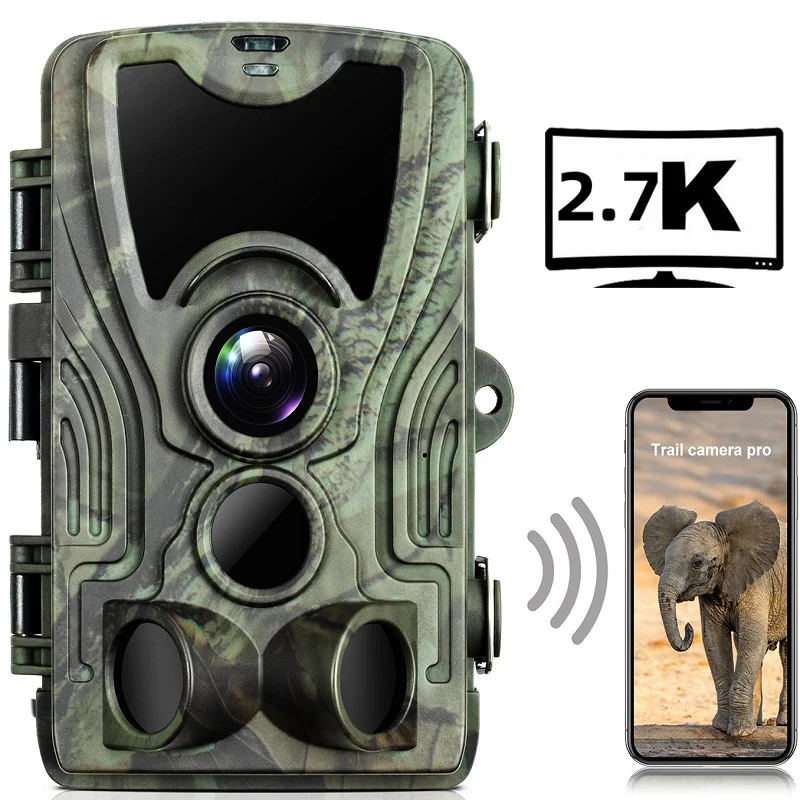 Suntek WIFI Series 4K/2.7K 36MP/24MP Trail Camera Wildlife Infrared Night Vision Motion Activated IP65 Waterproof Trap Game Cam - Image 9