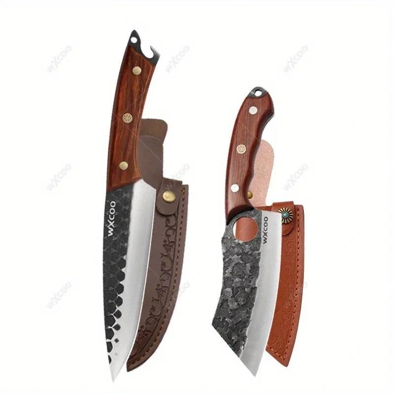 1PC 2PCS 3PCS 4PCS 5PCS Kitchen Chef Knife Set Professional Multipurpose Utility Knife Stainless Steel Vegetable Chopper Boning - Image 20