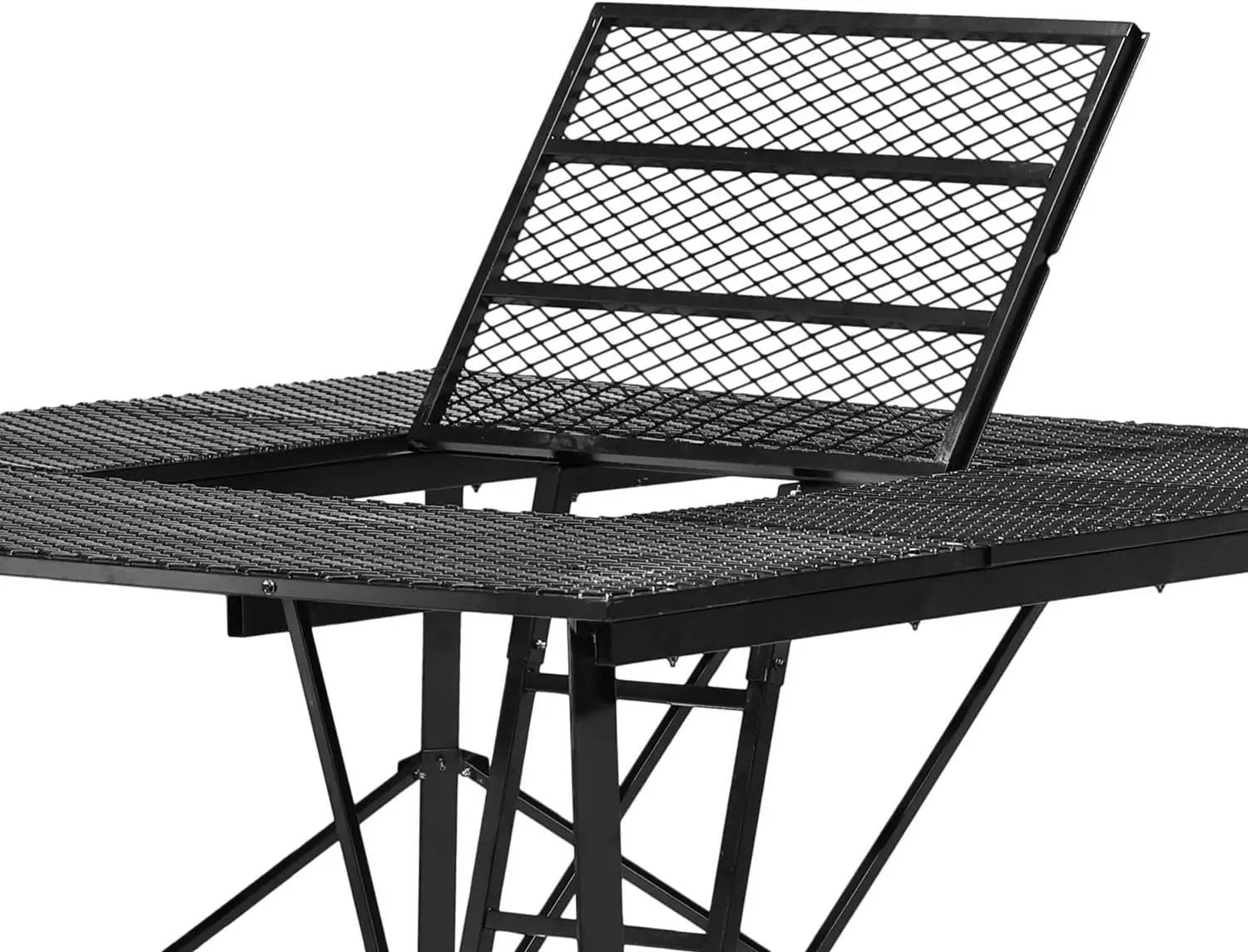 65" L x 65" W x 5' H Ground Blind Platform - Durable Powder-Coated Steel Outdoor Hunting Trap Door Universal Platform - Image 2