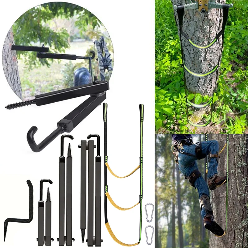 Tree Stand Bow Hanger Hooks for Hunting Realtree Folding Bow Holder Archery Shooting Gear Accessories Outdoors Sports Supplies
