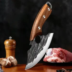 Meat cleaver Corkscrew Steak Vegetable fruit Portable Ultimate Knife with sheath Barbecue picnic camping outdoor cutlery
