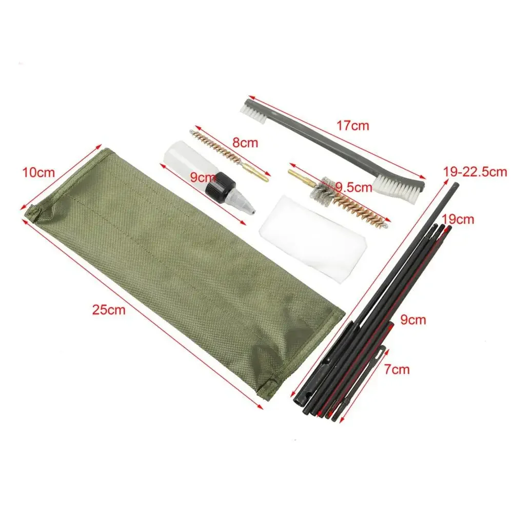 Universal Brush Tool Cloth Gun Cleaning Kit Professional Gun Cleaning Mat Gunsmithing Set Tactical Gun For Rifle Pistol Shotgun - Image 4