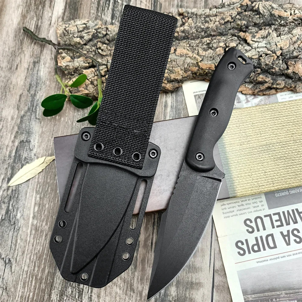 KA-BAR18 Military Fixed Blade Knife D2 Blade Nylon Fiberglass Handle Outdoor Jungle Hunting Cutting Knives EDC Emergency Tools - Image 7