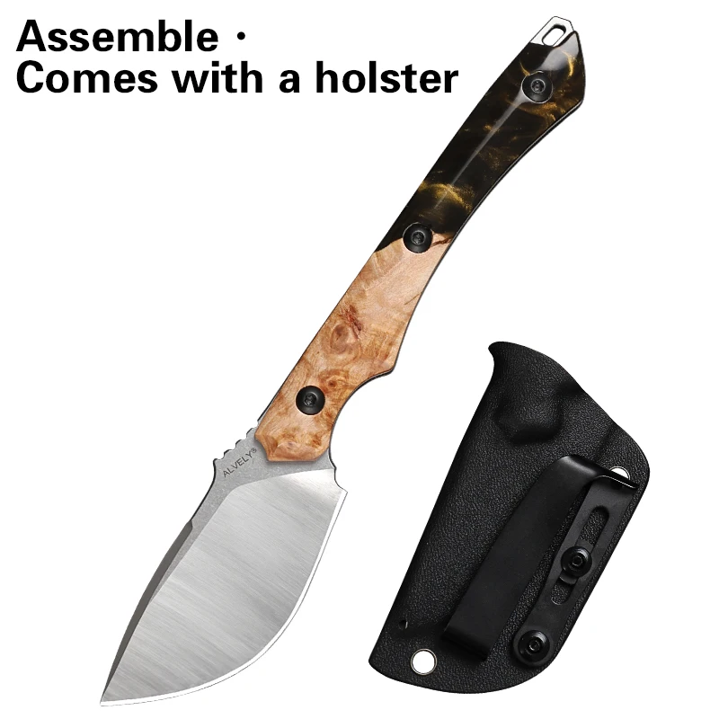 DC53 Steel Fixed Blade Knife, Outdoor Hunting Fixed Blade Knife, Suitable for Mountaineering, Camping Survival, and Hiking - Image 7