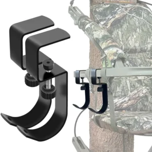 Metal Hunting Tree Stand Seat Hangers Adjustable Treestand Gear Hanger for Easy Hook on Treestand Accessories for Hunting