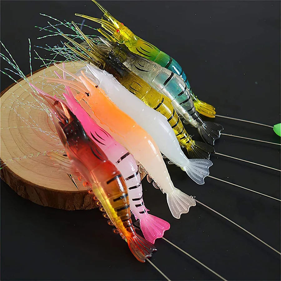 3pcs/7pcs Shrimp Lures Fishing Lures Artificial Fishing Bait Isca Artificial Ascesorios Pesca - Image 6