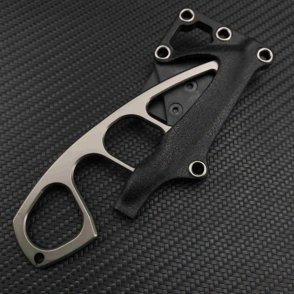 BOKER Pocket EDC Necklace Small Fixed Blade Knife 440C Steel Handle with ABS Sheath Outdoor Tactical Survival Mini Knives - Image 3