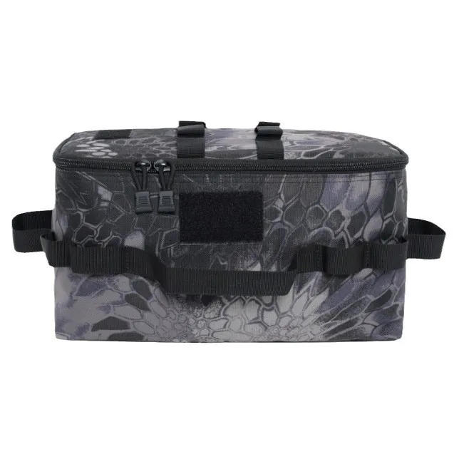 Outdoor Camping Gas Tank Storage Bag Large Capacity Ground Nail Tool Bag Gas Canister Picnic Cookware Utensils Kit Bag - Image 11