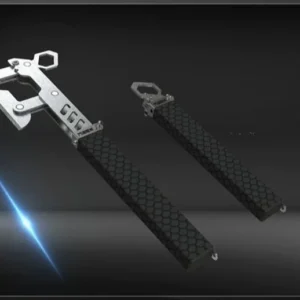 Folding Tactical Battle Axe Hidden Telescopic Swing Axe Equipment Portable Self-defense Equipment
