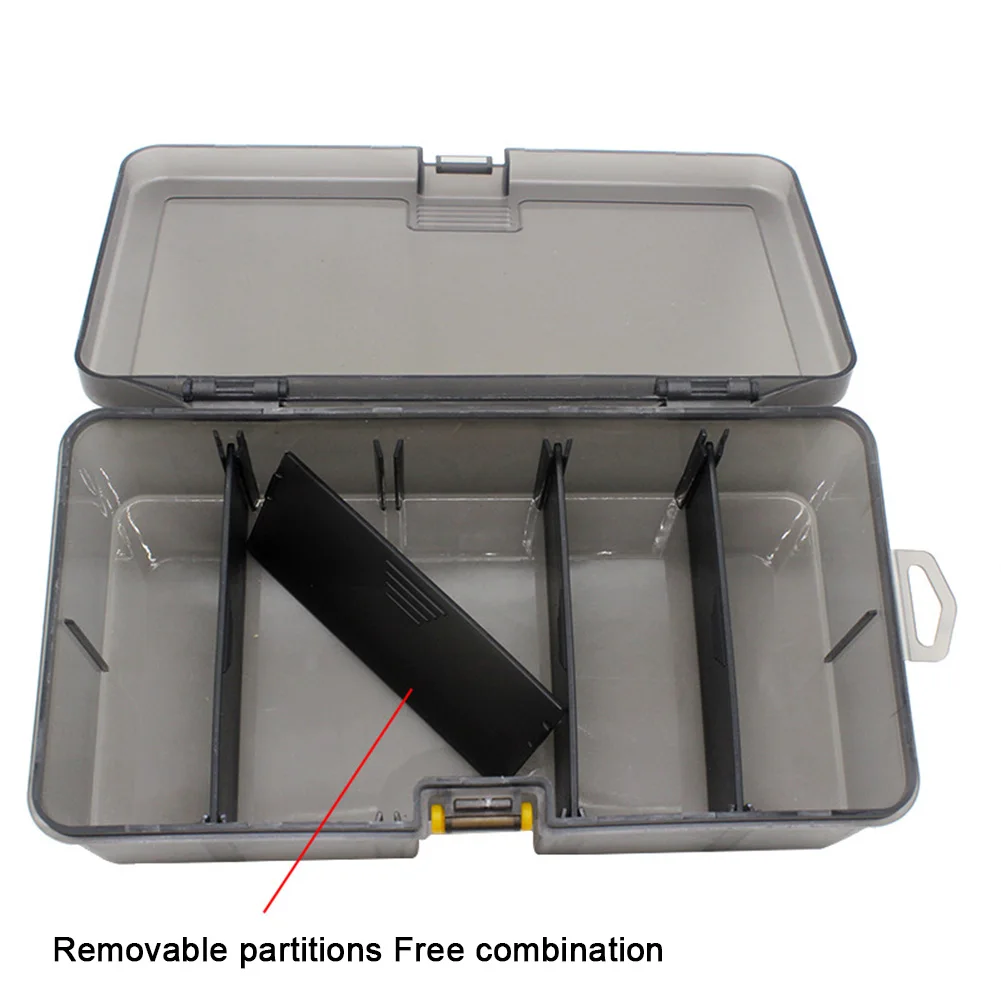 Portable Lure Tackle Box Removable Plastic Fishing Tackle Box Fake Bait Hook Fishings Gear Tool Storage Box For Fishing Bait - Image 3