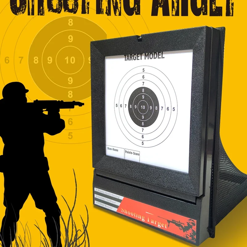 Target Box Shooting Net Cloth Metal Adult Target Practice Paper Targets Slingshot Collection Slingshot Box CSGO Recycling Target - Image 2