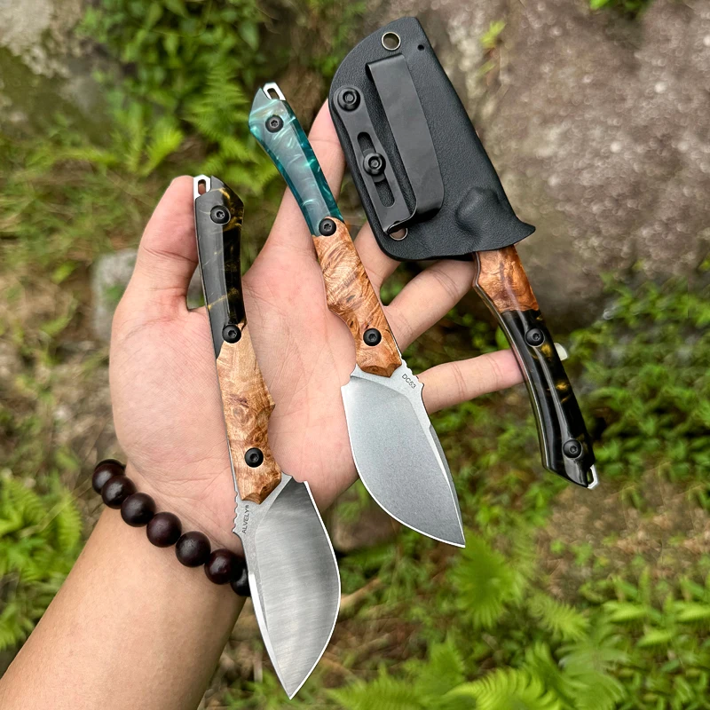DC53 Steel Fixed Blade Knife, Outdoor Hunting Fixed Blade Knife, Suitable for Mountaineering, Camping Survival, and Hiking - Image 5