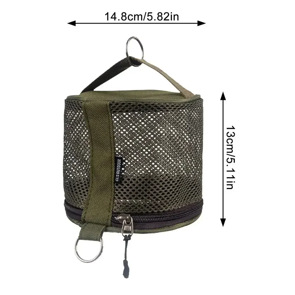 Outdoor camping tissue case roll paper storage bag with hook portable tissue holder tent hanging napkin holder camping supplies - Image 9
