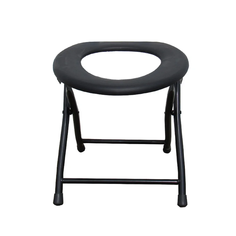 Folding Toilet Seat Portable Outdoor Toilet Suitable for Adults Anti-slip and Heavy-duty for Travel and Camping - Image 2