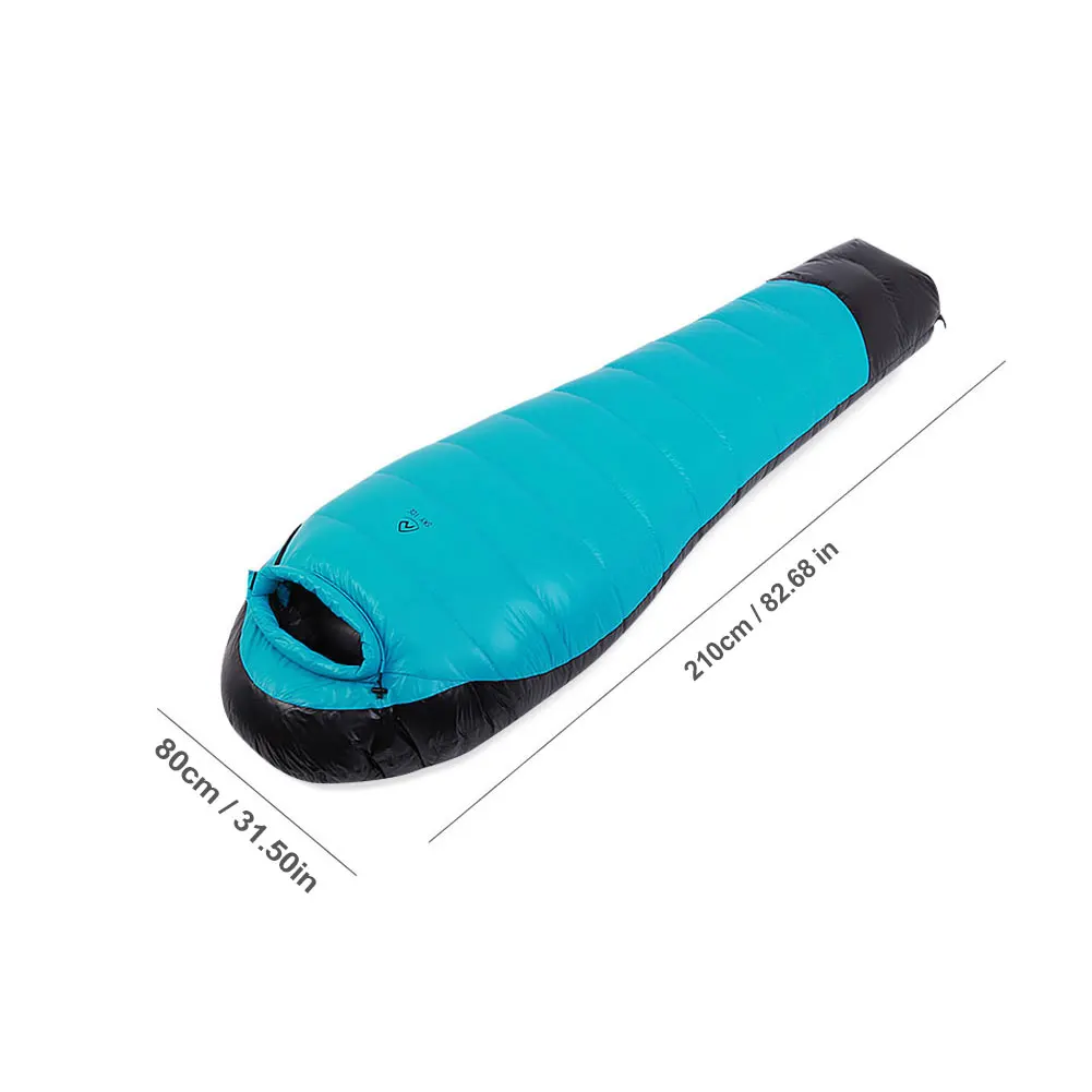 Goose Down Winter Sleeping Bag Ultralight Thermal Sleeping Bag Waterproof for Backpacking Camping Hiking - Image 6