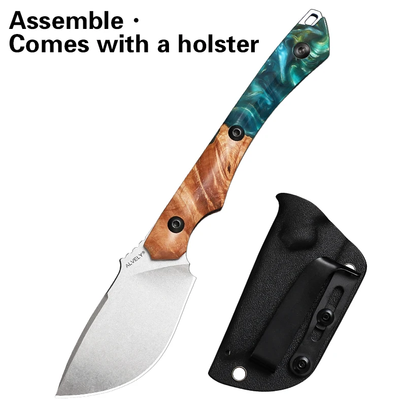 DC53 Steel Fixed Blade Knife, Outdoor Hunting Fixed Blade Knife, Suitable for Mountaineering, Camping Survival, and Hiking - Image 8