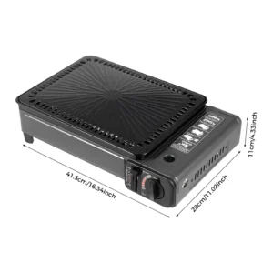Portable Camping Grill Gas Stove Butane Gas Stove For Camping, Traveling, Trekking 0.25-0.3mpa 41.5*28*11cm