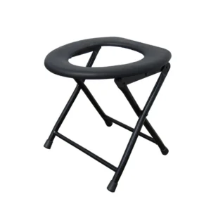 Folding Toilet Seat Portable Outdoor Toilet Suitable for Adults Anti-slip and Heavy-duty for Travel and Camping