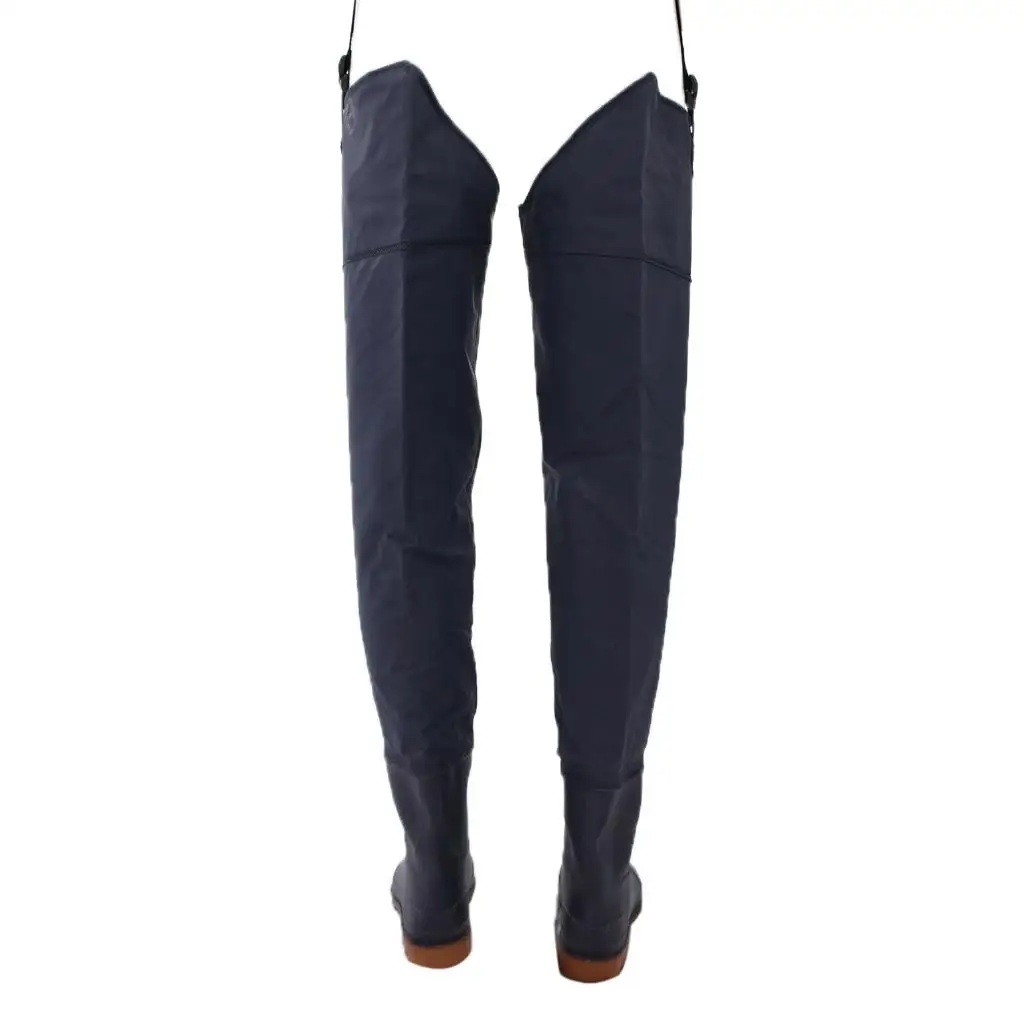 Men Waterproof Fishing Waders Stocking Foot Wader Lightweight Fishing Pants Various Size - Image 5