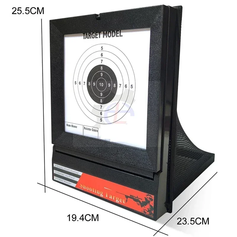 Target Box Shooting Net Cloth Metal Adult Target Practice Paper Targets Slingshot Collection Slingshot Box CSGO Recycling Target - Image 4