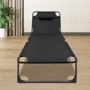 Camping Cot - Foldable Portable Bed for Outdoor Sleeping & Hunting Folding Camping-bed Outdoor Chair -Compact Design for Travel