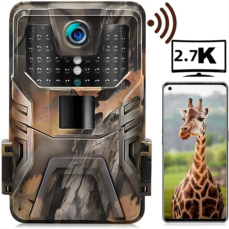 Suntek WIFI Series 4K/2.7K 36MP/24MP Trail Camera Wildlife Infrared Night Vision Motion Activated IP65 Waterproof Trap Game Cam - Image 7