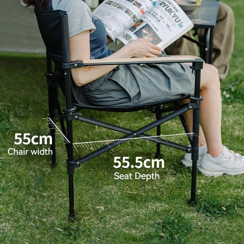 Naturehike Portable Folding Camping Chair Lightweight Tourist Chairs Aluminum Fishing Chair Outdoor Furniture Height-adjustable - Image 5