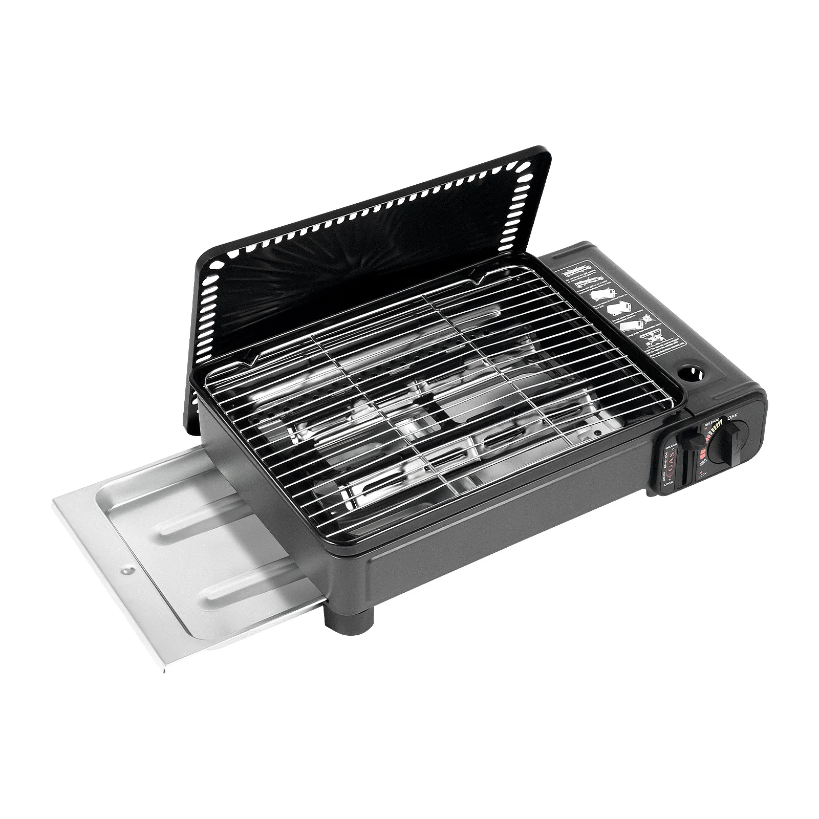 Portable Camping Grill Gas Stove Butane Gas Stove For Camping, Traveling, Trekking 0.25-0.3mpa 41.5*28*11cm - Image 7