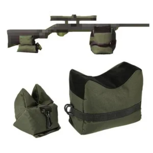 Hunting Accessories Front & Rear Rifle Target Bench Unfilled Support Stand Bag Gun Accessories Shooting Gun Rest Bag Set
