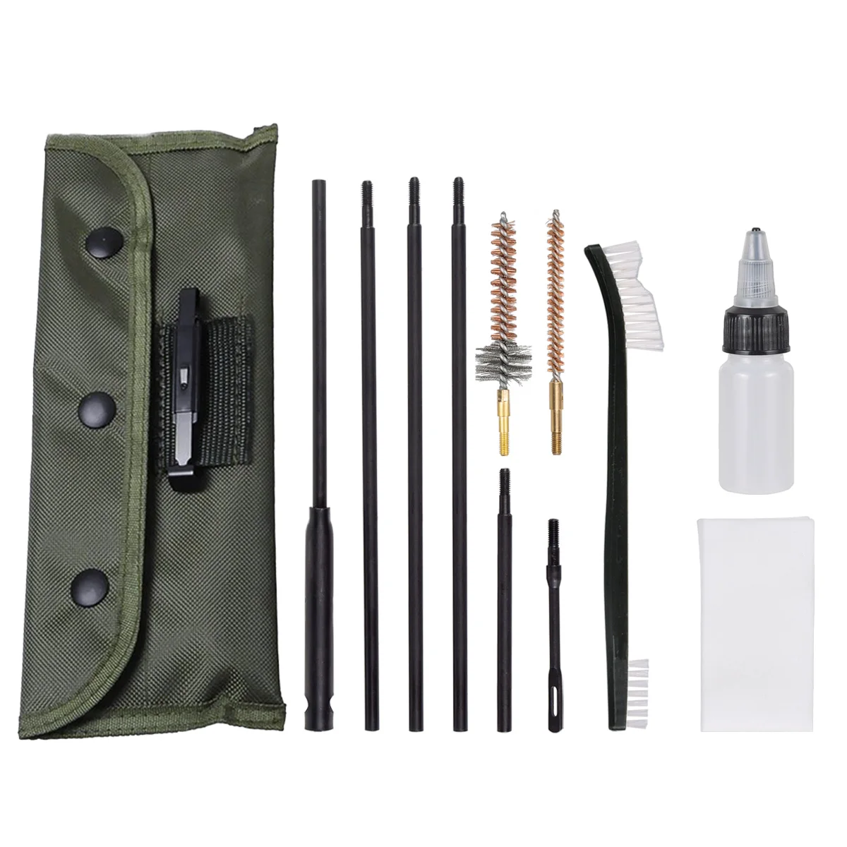 Universal Brush Tool Cloth Gun Cleaning Kit Professional Gun Cleaning Mat Gunsmithing Set Tactical Gun For Rifle Pistol Shotgun - Image 7