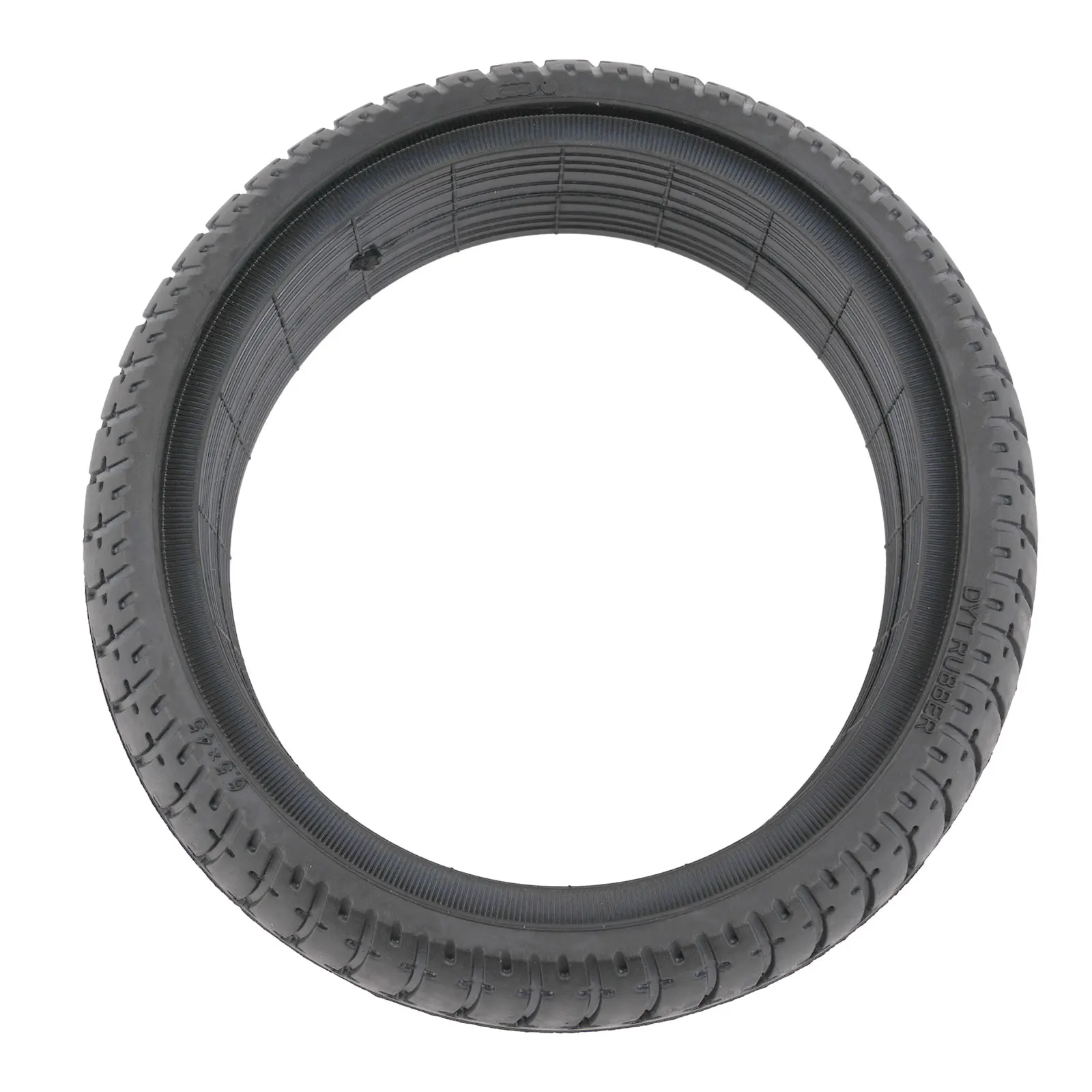 165x45 6.5 Inch Solid Tyre Black Rubber 165x45 360g 6.5 Inch 2022 New Hoverboard Self Balancing Electric Scooter Parts