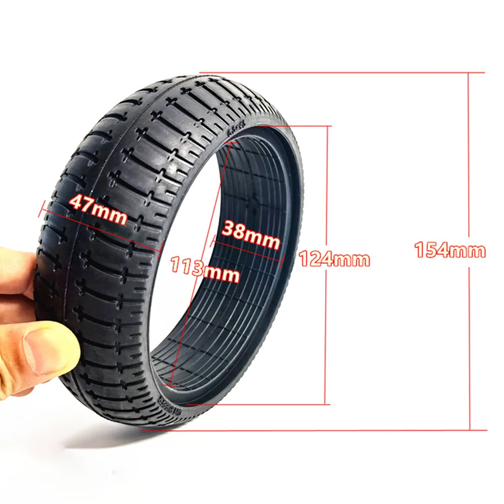 165x45 6.5 Inch Solid Tyre Black Rubber 165x45 360g 6.5 Inch 2022 New Hoverboard Self Balancing Electric Scooter Parts - Image 7