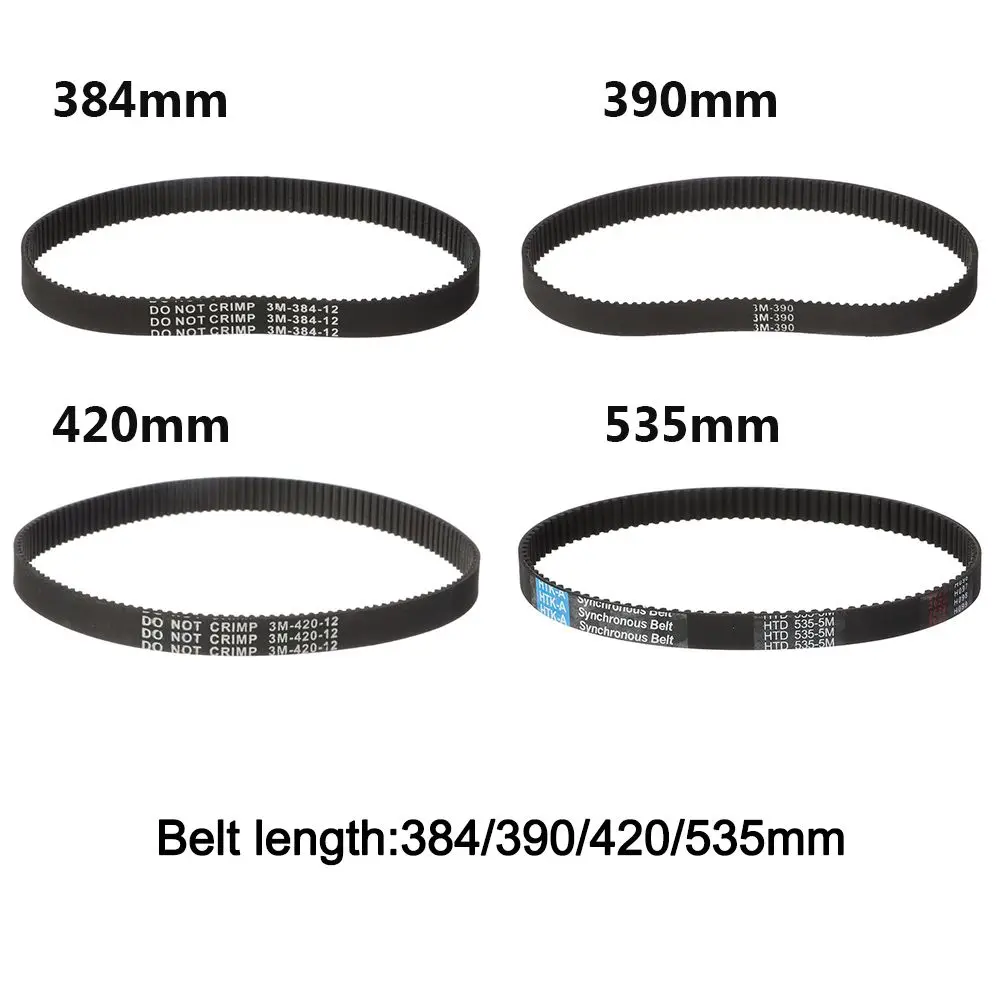 Electric Scooter Belt 3m 384 12 Transmission Timing Belts HTD 3m-384-12 5M-535-15 Rubber Drive Stripe E-scooter Hoverboard Parts - Image 6
